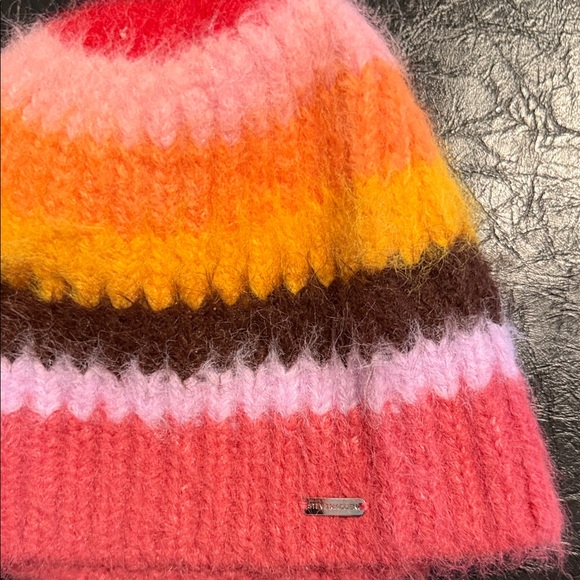 Colorful Striped Knit Beanie - Picture 2 of 4